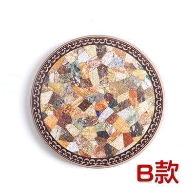 《矽藻土防滑杯墊》12