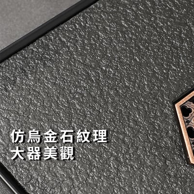 《仿烏金石蓄水式茶盤》8