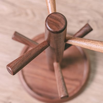 木製良品《原木樹狀置物架》7