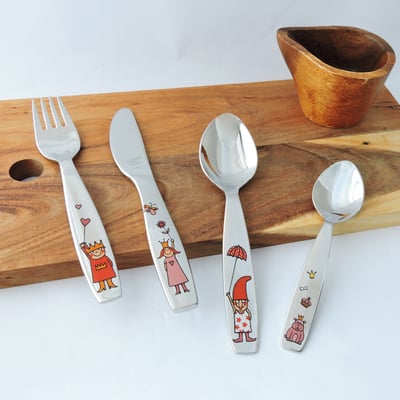 《 德國雙人牌 /兒童餐具組/埃米爾公主》TWIN KIDS/07136-210-0【平行輸入】9