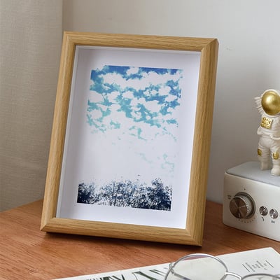 木製良品《簡約木紋桌框》6吋/8吋/A48