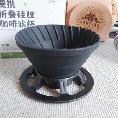 《摺疊便攜式咖啡濾杯》1~2人份7