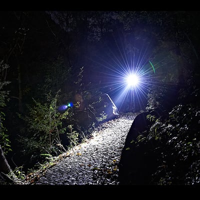 《強光T6手電筒》伸縮/調光/186509