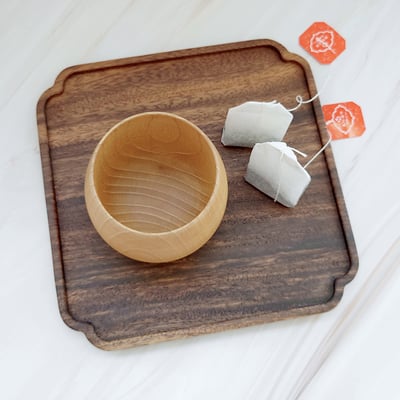 《原木日式木杯/大肚杯》7