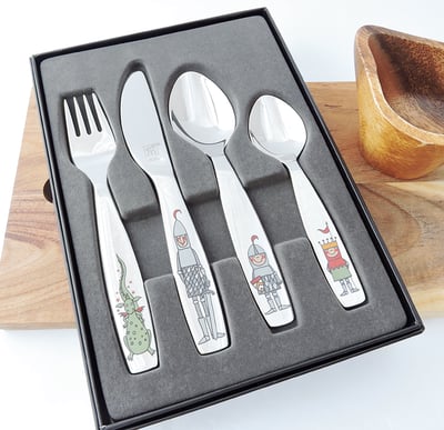 《 德國雙人牌 兒童餐具組/騎士系列》TWIN KIDS/07132-210-0【平行輸入】9