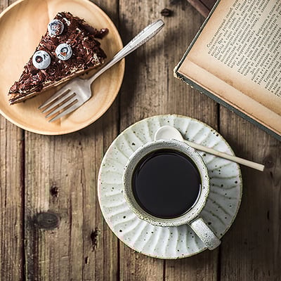 《日式粗陶咖啡杯組》2