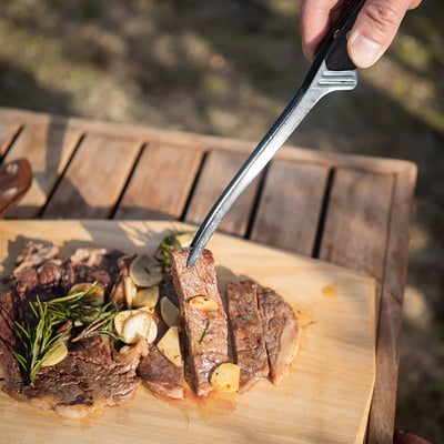 《可立放木柄烤肉夾》9