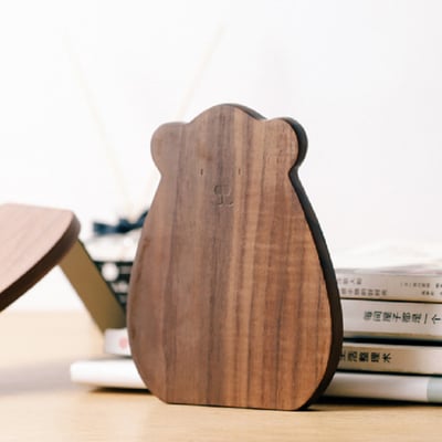 《 L型書架 》胡桃木/櫸木6