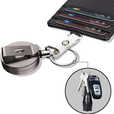 《彈力伸縮鑰匙扣》10