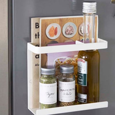 《磁吸冰箱保鮮膜收納架》4