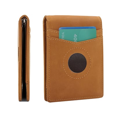 《復古瘋馬皮革卡包 》13