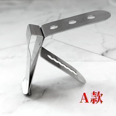 《溫度計固定夾》不鏽鋼溫度計夾8