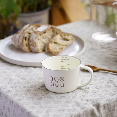 《刀叉系列 - 琺瑯量杯》500ml4