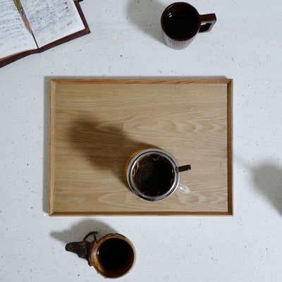 《日式原木托盤 》 橡木/胡桃木10