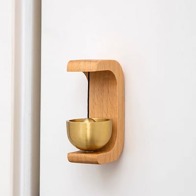 《日式實木多巴胺風鈴/U形》櫸木/胡桃木11