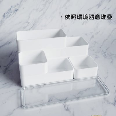《日式抽屜收納盒 可堆疊》S/M/L/L收納蓋/XL7