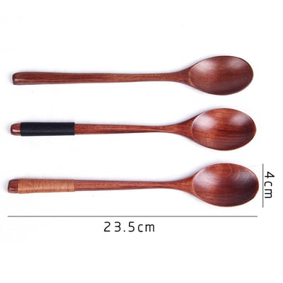 《日式和風原木湯匙》6