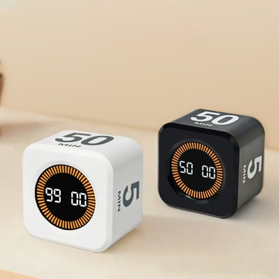 《 魔方重力計時器 》定時器 重力計時器 時間管理 魔方計時器6