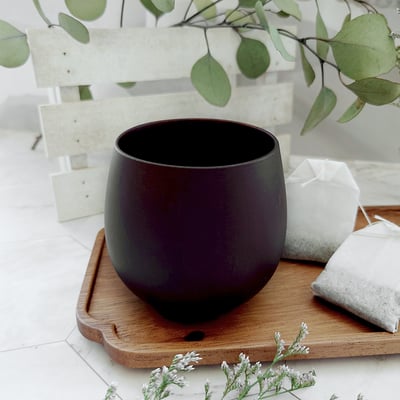 《原木日式木杯/大肚杯》2