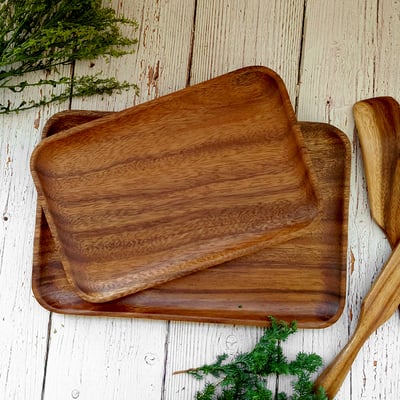 《胡桃木長方盤》 托盤 小托盤 餐盤2
