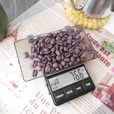 《迷你咖啡計時秤》廚房秤 烘焙秤 料理秤   (非交易用秤)4