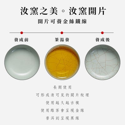 《米黃汝窯旅行茶具組》附皮革收納包7