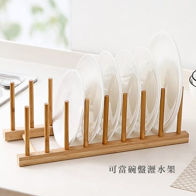 《日式楠竹八層杯盤架》7