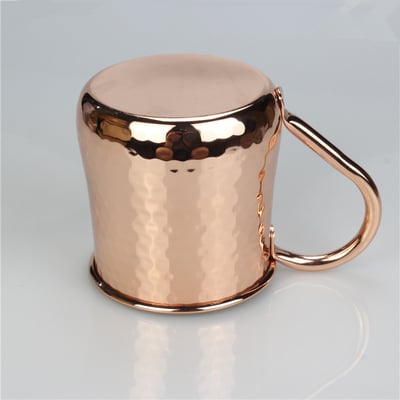 《莫斯科腰型錘點杯》玫瑰金5