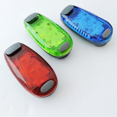 《LED夜間安全警示燈》跑步燈/綁腿燈/內附2顆電池7