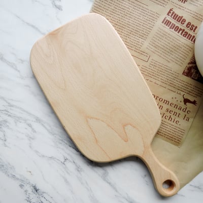 《原木麵包砧板》櫸木/胡桃木5