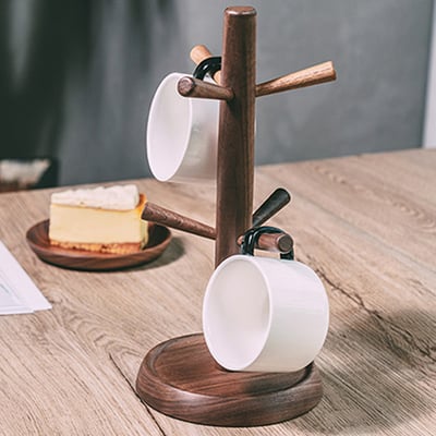 木製良品《原木樹狀置物架》4