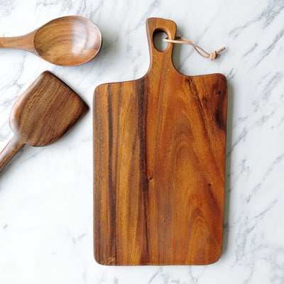 《相思木製麵包砧板》3