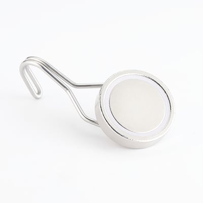 《磁吸金屬掛鉤》兩入組 廚房掛勾 居家收納 磁鐵掛鉤 掛鉤 生活收納7