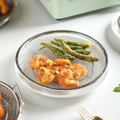 《不鏽鋼濾油瀝水盤》22cm2