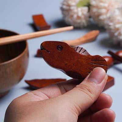 《日式和風筷子架》7