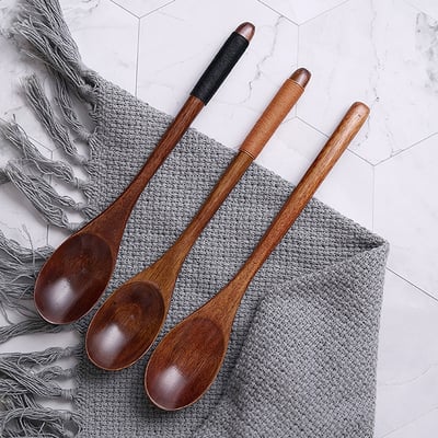 《日式和風原木湯匙》11