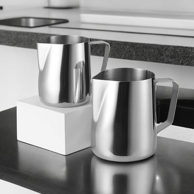 《不鏽鋼拉花杯》600ml/350ml1