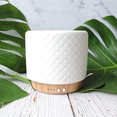 《白玉波浪竹子底座香薰機》280ml11