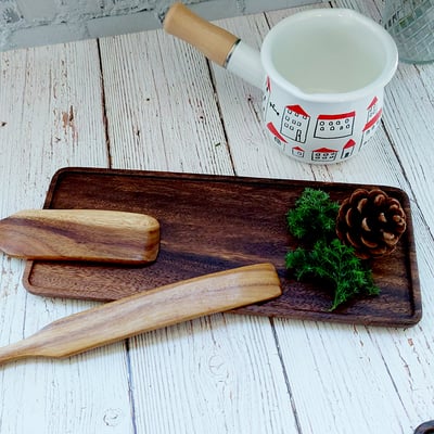 《胡桃木長方形小托盤》6