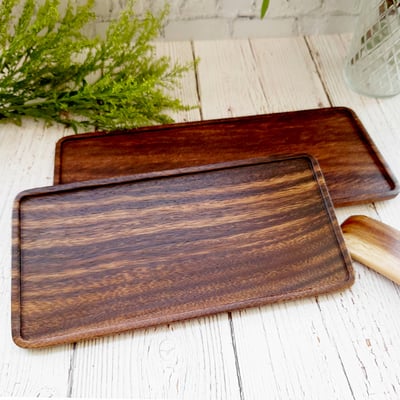 《胡桃木長方形小托盤》7