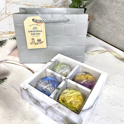 《日本胺基酸寶石皂/金箔胺基酸皂》5