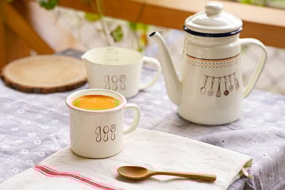 《刀叉系列 - 琺瑯量杯》500ml5