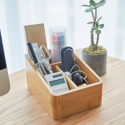 木製良品《格子收納盒》遙控器/化妝品7