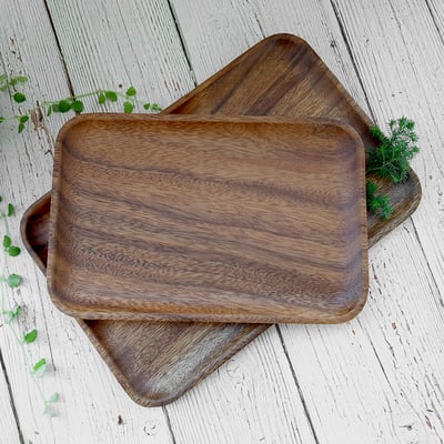 《胡桃木長方盤》 托盤 小托盤 餐盤7
