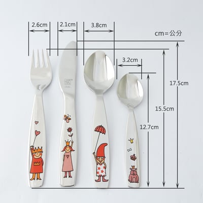 《 德國雙人牌 /兒童餐具組/埃米爾公主》TWIN KIDS/07136-210-0【平行輸入】6