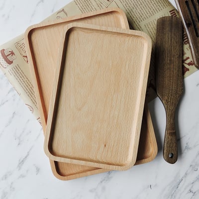 《日式原木托盤》櫸木/胡桃木4