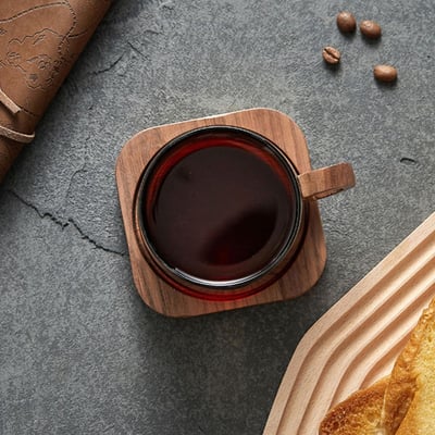 《槍灰胡桃木咖啡杯》270ml7