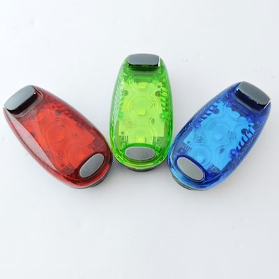 《LED夜間安全警示燈》跑步燈/綁腿燈/內附2顆電池9