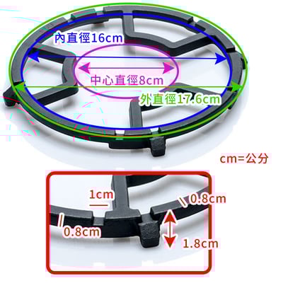 《小奶鍋瓦斯爐支架》6