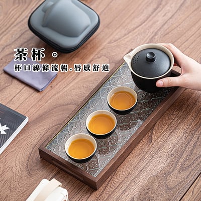 《粗陶旅行茶具組》附旅行收納包5